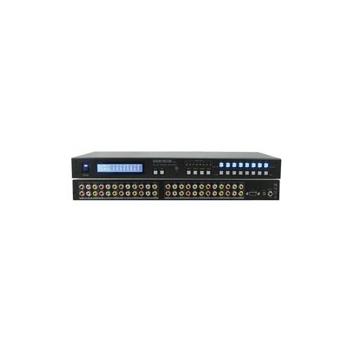  Adorama Shinybow 8x8 Composite Video Stereo/Digital Audio Matrix Routing Switcher, RCA SB-5548LCM