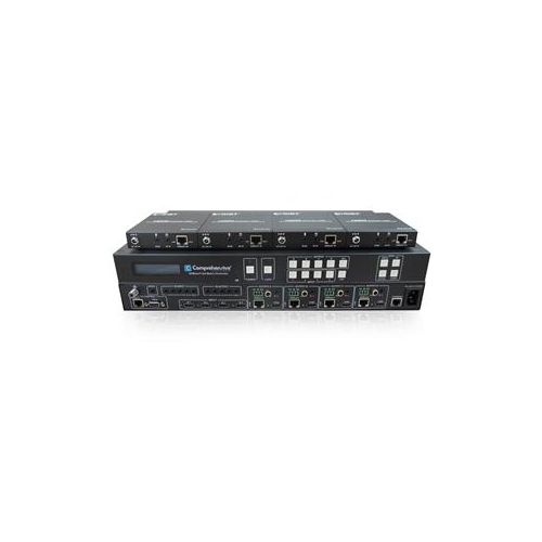  Adorama Comprehensive Pro AV/IT HDBaseT 4K60 4x4 Matrix Switcher with Four Receivers CSW-HDBT44K330