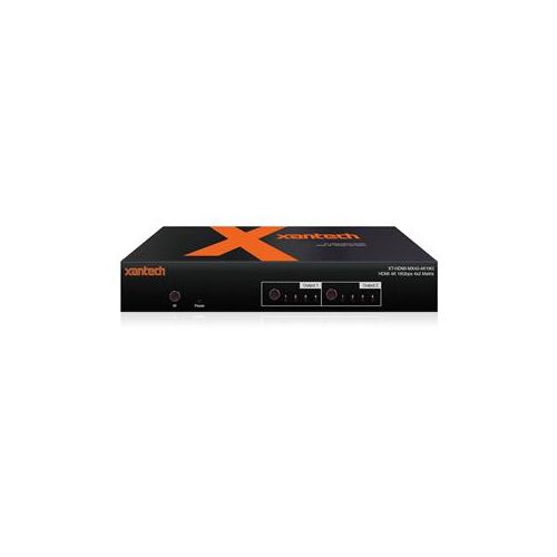  Adorama Xantech HDMI 2.0 4x2 Matrix Switcher with Audio Breakout and EDID Management XT-HDMI-MX42-4K18G