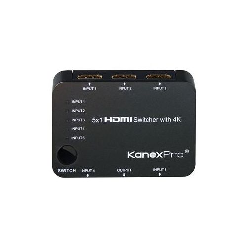  KanexPro 5x1 HDMI Switcher with 4K Support SW-HD5X14K - Adorama