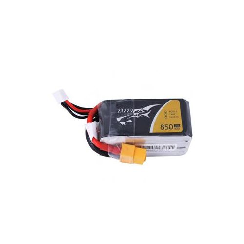  Adorama Tattu 14.8V 850mAh 75C 4S1P LiPo Battery Pack with XT60 Plug TA-75C-850-4S1P-XT60