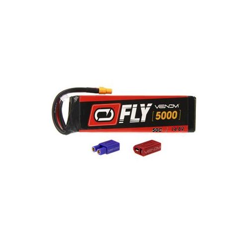  Adorama Venom Fly 50C 4S 5000mAh 14.8V LiPo Battery with UNI 2.0 Plug 25046