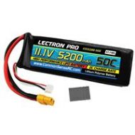 Adorama COMMON SENSE RC Lectron Pro 11.1V 5200mAh 50C Lipo Battery with EC5 Connector 3S5200-505