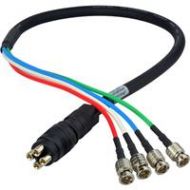 Adorama Laird 50 4K UHD 3G HD-SDI 4-Channel DIN Male to BNC Camera Breakout Cable 4KMDM-4BNC-050