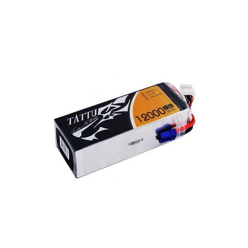  Adorama Tattu 12000mAh 22.2V 15C 6S1P LiPo Battery Pack with EC5 Plug TA-15C-12000-6S1P-EC5