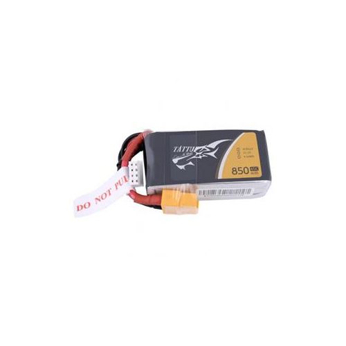  Adorama Tattu 11.1V 850mAh 45C 3S1P LiPo Battery Pack with XT60 Plug TA-45C-850-3S1P-XT60