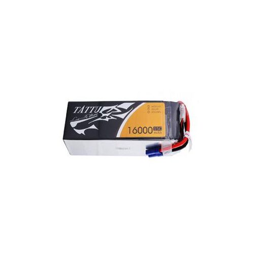  Adorama Tattu 16000mAh 22.2V 15C 6S1P LiPo Battery Pack with EC5 Plug TA-15C-16000-6S1P-EC5