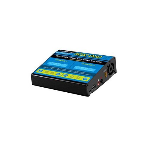  Adorama COMMON SENSE RC ACDC-DUO Two-Port Multi-Chemistry Charger (LiPo/LiFe/LiHV/NiMH) ACDC-DUO