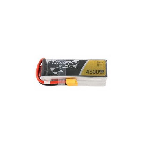  Adorama Tattu 4500mAh 22.2V 25C 6S1P LiPo Battery Pack with XT60 Plug TA-25C-4500-6S1P-XT60