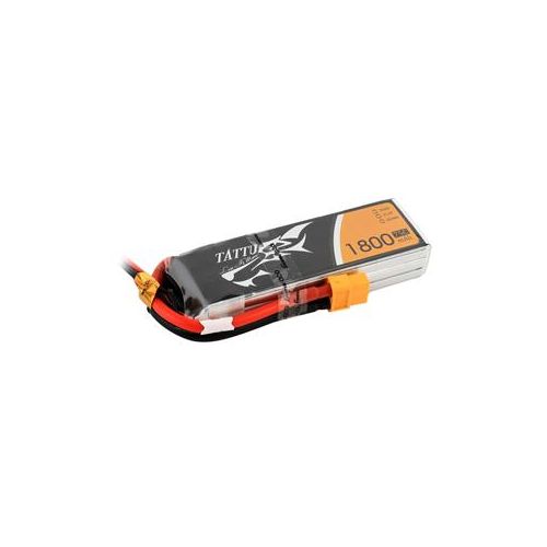  Adorama Tattu 1800mAh 11.1V 75C 3S1P Lipo Battery Pack with XT-60 Plug for Racing Drones TA-75C-1800-3S1P-XT60