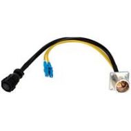 Adorama Hybrid Fiber Systems 6 Lemo EDW to Duplex LC Fiber & 8-Pin AMP Breakout Cable HF-EDWBP2LC-06IN