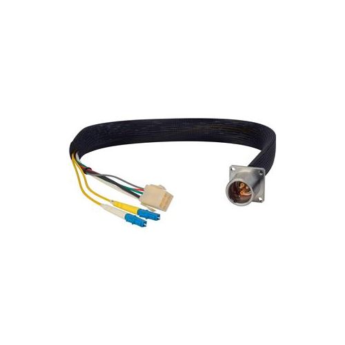  Adorama Camplex 6 LEMO EDW to Duplex LC and 6-Pin Amp Power Fiber Optic Breakout Cable HF-EDWBP3LC-06IN