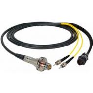 Adorama Camplex 25 LEMO FMW to Duplex ST & 8-Pin Amp RG In-Line Fiber Breakout Cable HF-FMWST6-BO-025