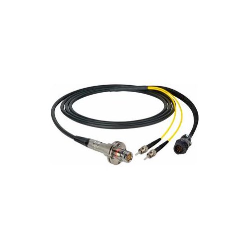  Adorama Camplex 25 LEMO FMW to Duplex ST & 8-Pin Amp RG In-Line Fiber Breakout Cable HF-FMWST6-BO-025