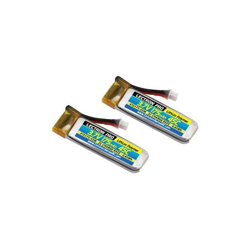  Adorama COMMON SENSE RC Lectron Pro 3.7V 175mAh 45C Lipo Battery for Blade 70S, 2-Pack 1S175-45M