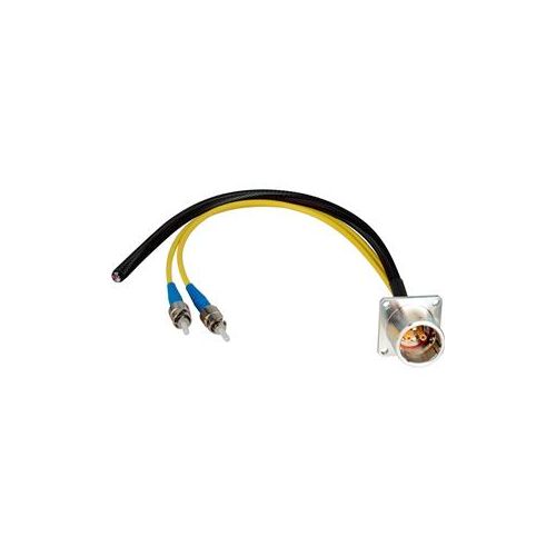  Adorama Camplex 12 LEMO EDW to Duplex ST & Blunt Lead Power Fiber Optic Breakout Cable HF-EDWBP4ST-12IN