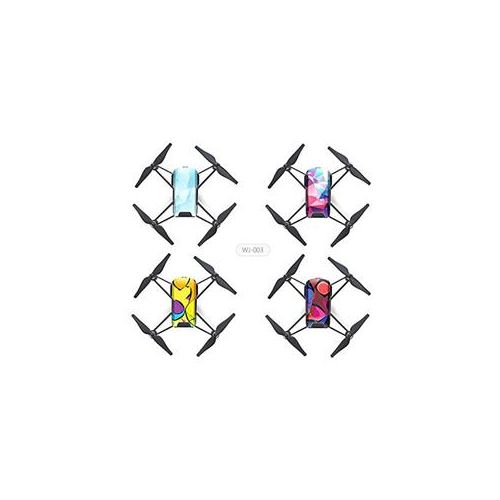  Adorama PGYTECH WJ-003 Skins for DJI Tello Drones, Set of 4 (Design Type 1) P-WJ-003