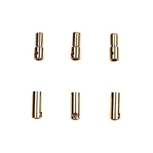  Adorama Venom 5.5mm Micro Bullet Plug for 10 to 12 AWG Wire, 3 Set 1633