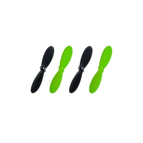  Adorama Hubsan Rotor Blades for H108 Quadcopter, White/Green H108-G02