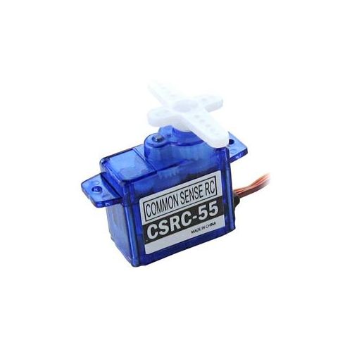  Adorama COMMON SENSE RC CSRC-55 Standard Feather Servo, V2 CSRC-55-M49