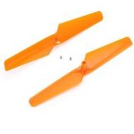 Adorama Blade Clockwise & Counter Clockwise Rotation Propeller Set, Orange BLH7405