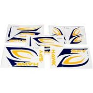 Adorama Hubsan Body Stickers for H310S Spy Hawk RC Airplane H301S - 24