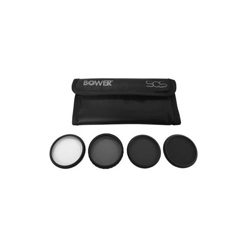  Adorama Bower Sky Capture Series SCS-FK4INS Filter Kit, 4 Pack SCS-FK4INS