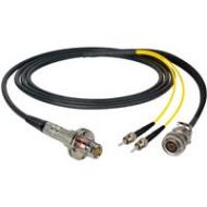 Adorama Camplex 35 LEMO FMW to Duplex ST & 5-Pin Amp Power In-Line Fiber Breakout Cable HF-FMWST1-BO-035