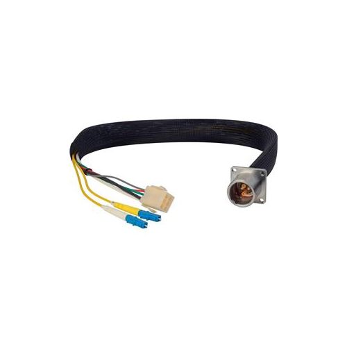  Adorama Camplex 6 LEMO EDW to Duplex ST and 6-Pin Amp Power Fiber Optic Breakout Cable HF-EDWBP3ST-06IN