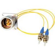 Adorama Hybrid Fiber Systems 24 Lemo EDW to Duplex ST Fiber Optic Breakout Cable HF-EDWBI-ST-24IN