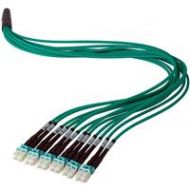 Adorama Camplex 100 12-Channel LC-LC OM3 Multimode Plenum Fiber Optic Cable HFPM312LCLC0100