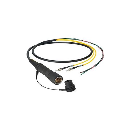  Adorama Camplex 6 LEMO PUW to Duplex LC and Blunt Power Lead In-Line Breakout Cable HF-PUWLC4-BO-006