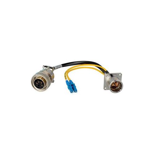  Adorama Hybrid Fiber Systems 18 Lemo EDW to Duplex LC Fiber & 5-Pin AMP Breakout Cable HF-EDWBP1LC-18IN
