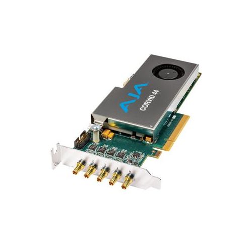  Adorama AJA CORVID 44 Low-profile 8-lane PCIe Card, 4x SDI Independently Configurable CORVID 44-S