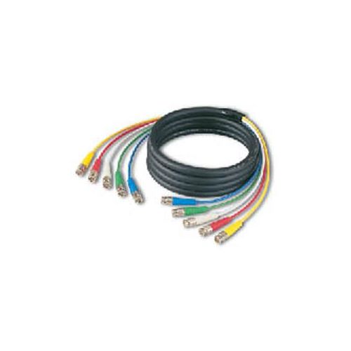  Adorama Canare 5 Channel 75 Ohm V5-3C Video Coxial Cable, BCP-C3B Plug, 5m 5VS05-3C