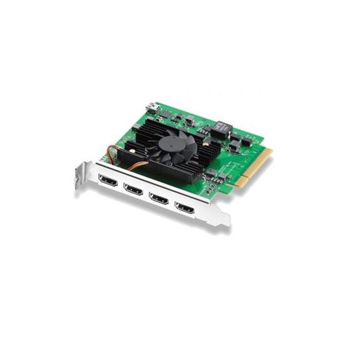  Adorama Blackmagic Design DeckLink Quad HDMI Recorder 4K PCIe Capture Card BDLKDVQDHDMI4K