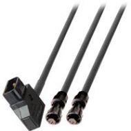 Adorama Laird 7 PowerTap to Dual AJA Type Micro-Con-X 2-Pin Power Cable AJ-PWR9-07