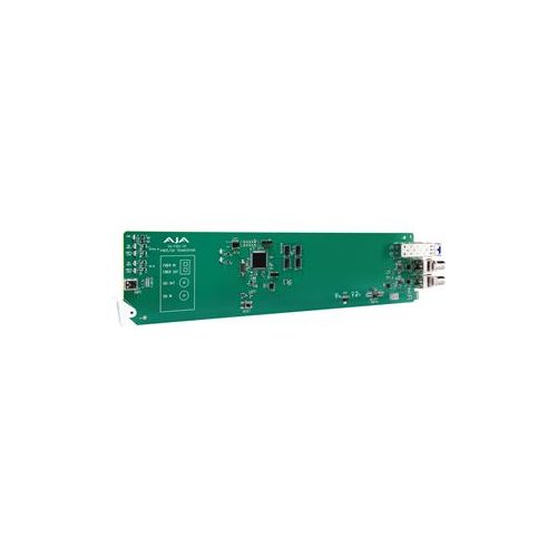  Adorama AJA OG-FIDO-TR 1-Ch 3G-SDI/LC Single Mode LC Fiber Transceiver/DashBoard Support OG-FIDO-TR