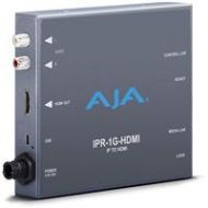 Adorama AJA JPEG 2000 IP Video & Audio to HDMI Converter IPR-1G-HDMI