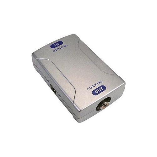  Adorama AV Toolbox POF-830 Optical-to-Coaxial Digital Audio Converter POF-830