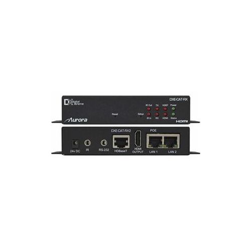  Adorama Aurora Multimedia 4K UHD 330/600 HDBaseT CAT Receiver DXE-CAT-RX2-4K