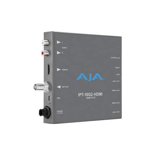  AJA HDMI Video and Audio to JPEG 2000 Converter IPT-1G-HDMI - Adorama