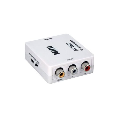  Adorama QVS Composite Audio and Video to Digital HDMI Up-Converter HRCA-AS