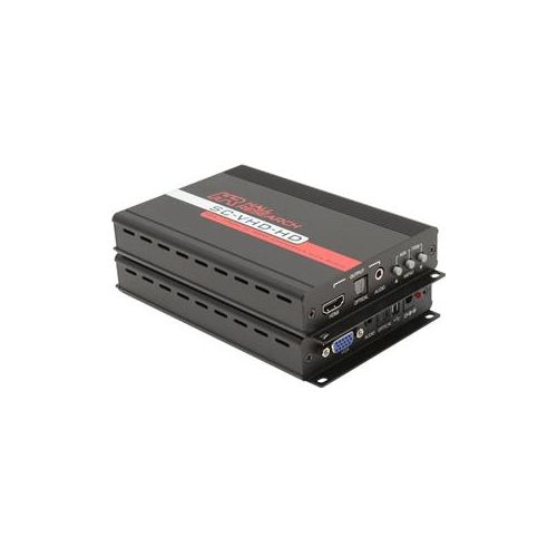  Adorama Hall Research SC-VHD-HD VGA / YPbPr to HDMI Converter with Audio SC-VHD-HD