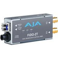Adorama AJA FiDO Dual Channel SDI to LC Fiber Mini Converter with CWDM FIDO-2T-CWDM
