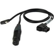 Adorama Camplex 18 BLACKJACK 4-Pin XLR Female & 2.5mm DC Plug to P-TAP Y-Cable BLKJCK-PTAP-Y1