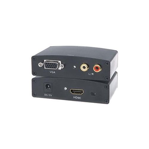  KanexPro VGA with RCA Audio to HDMI Converter VGARLHD - Adorama