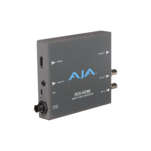  Adorama AJA HDMI to SDI with Region of Interest Scaling and HDMI Loop Through ROI-HDMI