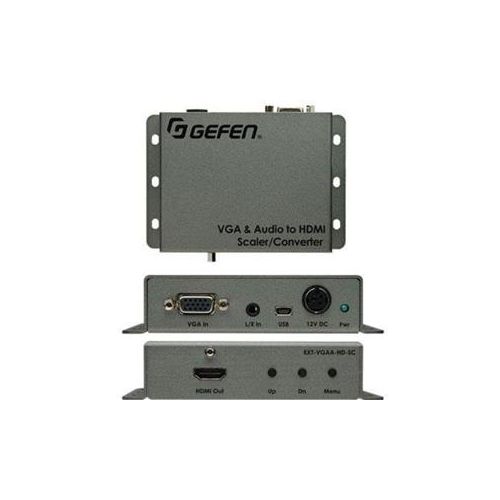  Gefen VGA & Audio to HDMI Scaler/Converter EXT-VGAA-HD-SC - Adorama