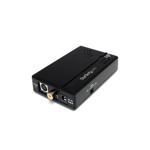  Adorama StarTech Composite and S-Video to HDMI Converter with Audio VID2HDCON